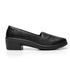 Mocasin Flexi de Piel con Tacon 130001
