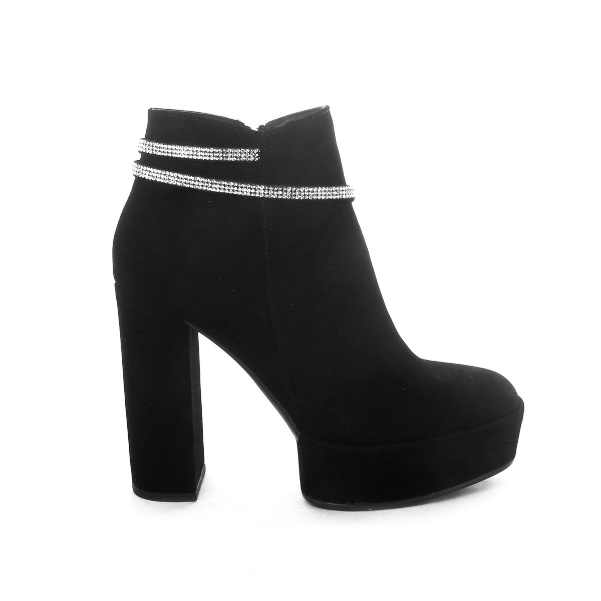 Tacones Botines Para Mujer Negras Tacon Botas Para NiÃ±as Tacones