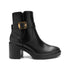 Botin Flexi de Piel con Hebilla y Cierre 130308