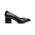 Zapatilla Flexi de Piel con Hebilla 137505