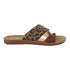 Sandalia de Piso con Animal Print 10201