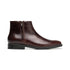 Bota de Piel Estilo Chelsea