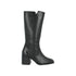 Bota de Piel con Cierre 5202