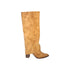 Bota de suede con Tacon 966006