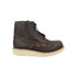 Bota de Piel con Cintas 518-121