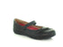 Zapato Escolar con Moño Decorativo y Velcro 7101