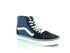 Tenis Vans Old Skool de Bota azul con negro