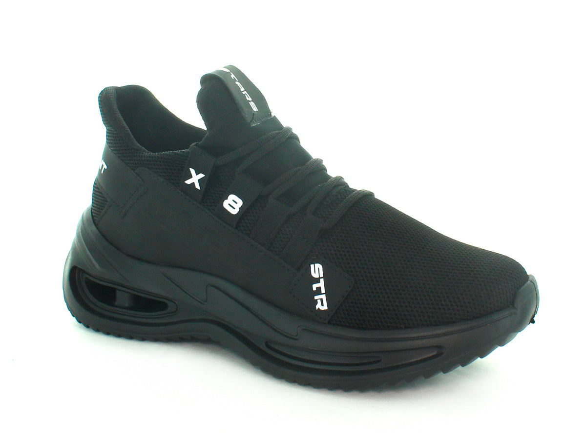 Tenis con Plataforma y Cintas 9684-1